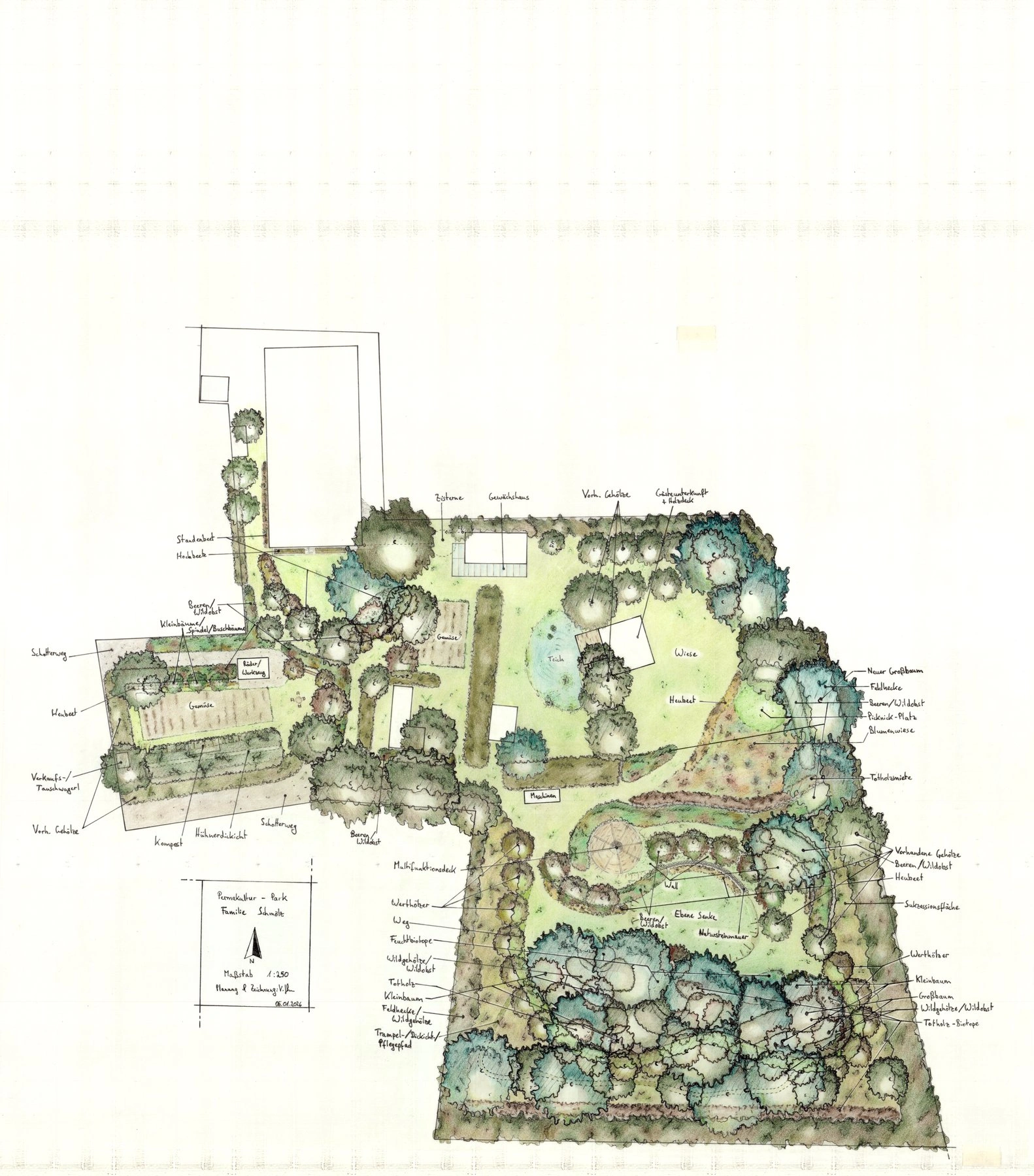 Permakultur-Park Planung Hall Tirol Österreich
