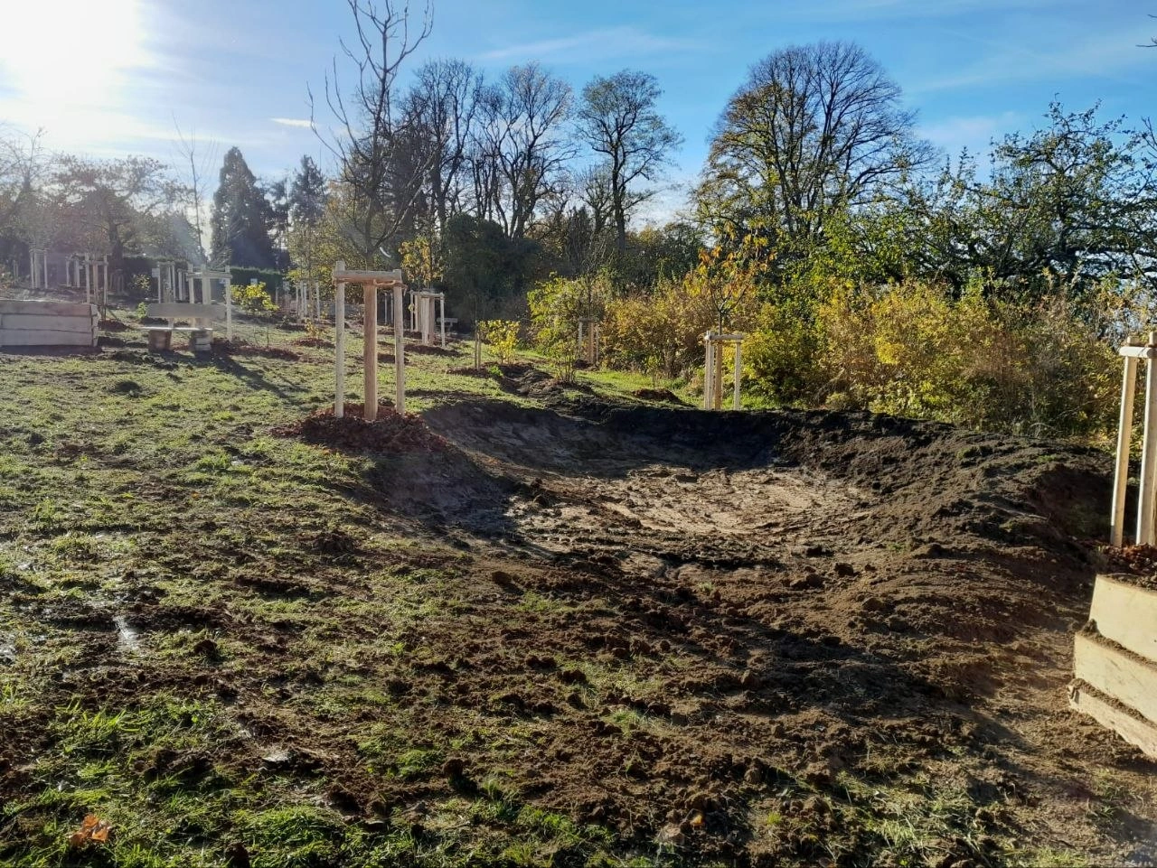Waldgarten Feuchtbiotop und Hochbeet Kloster Arenberg Koblenz